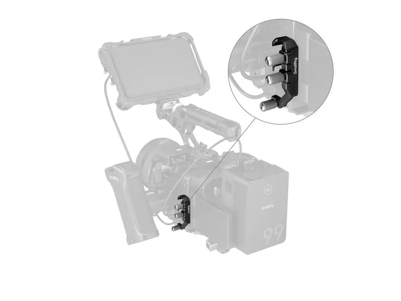 Smallrig USB-C & MULTI Kabelklemme für Käfige für Sony FX2 Smallrig USB-C & MULTI Kabelklemme für Käfige für Sony FX2