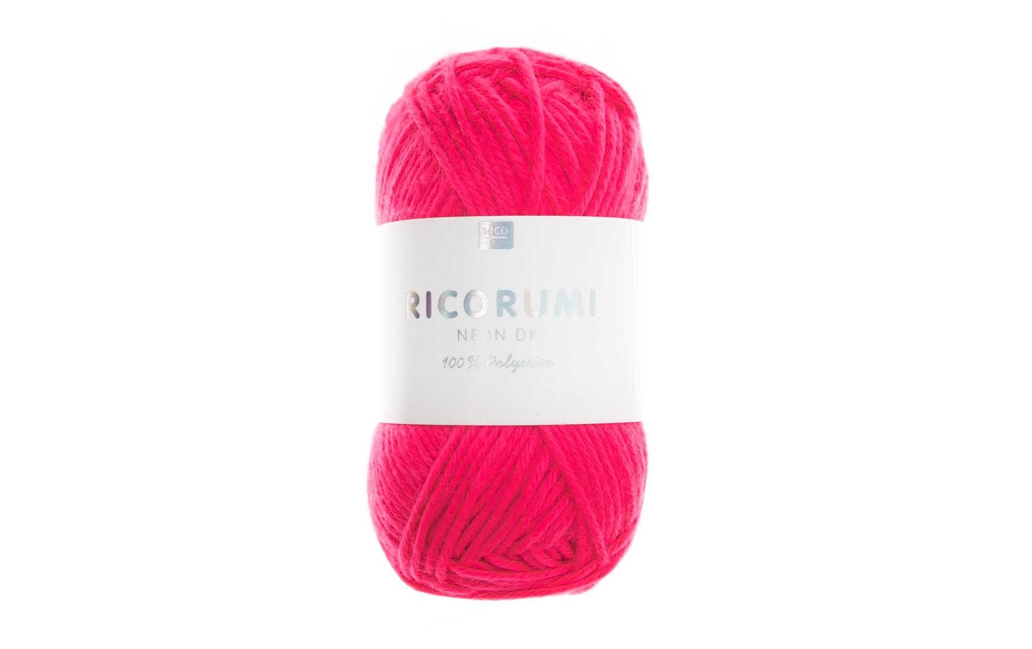 Rico Design Wolle Creative Ricorumi DK 25 g, Neonpink