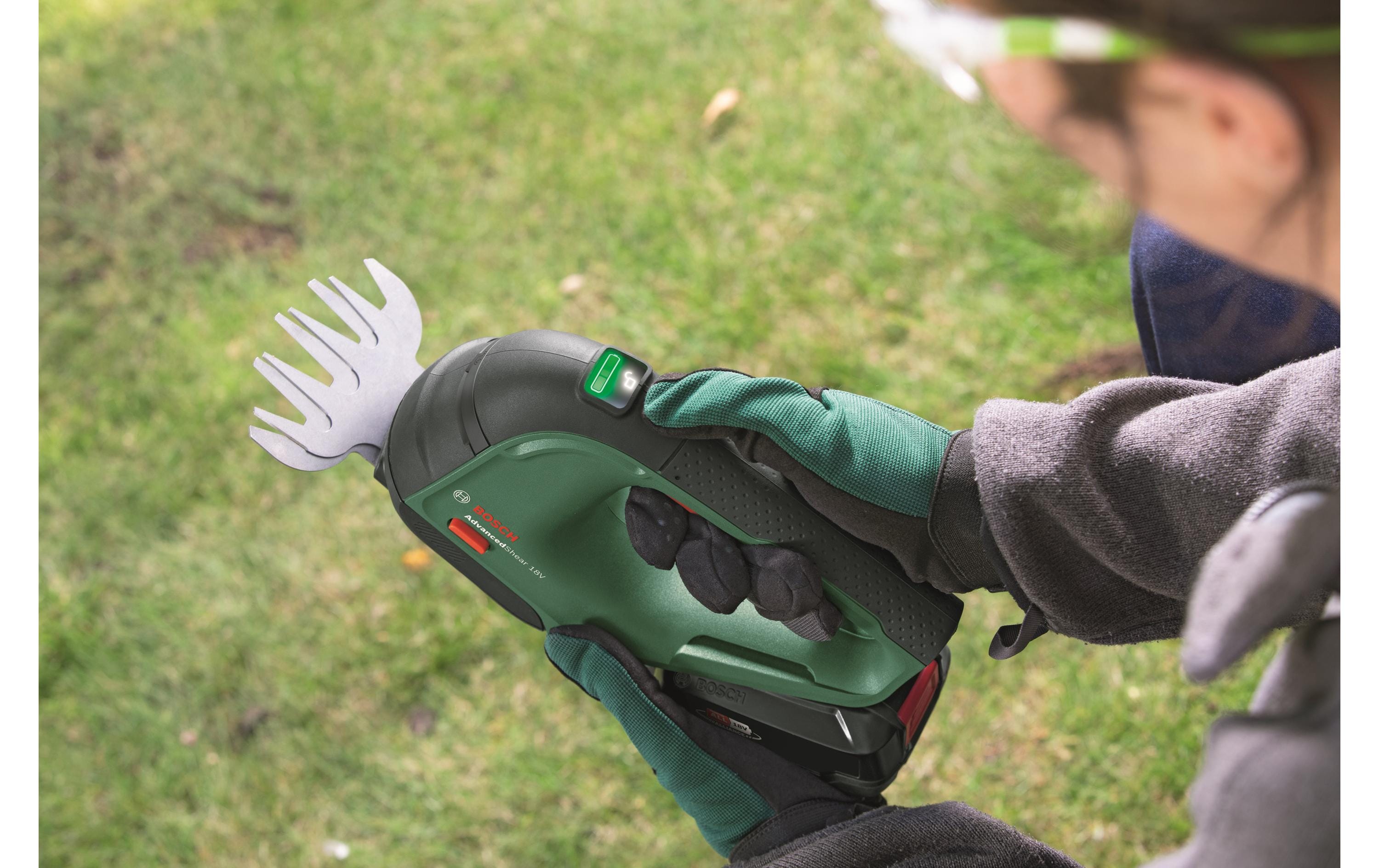 Bosch Akku-Gras-/Strauchschere Advanced Shear 18 Set