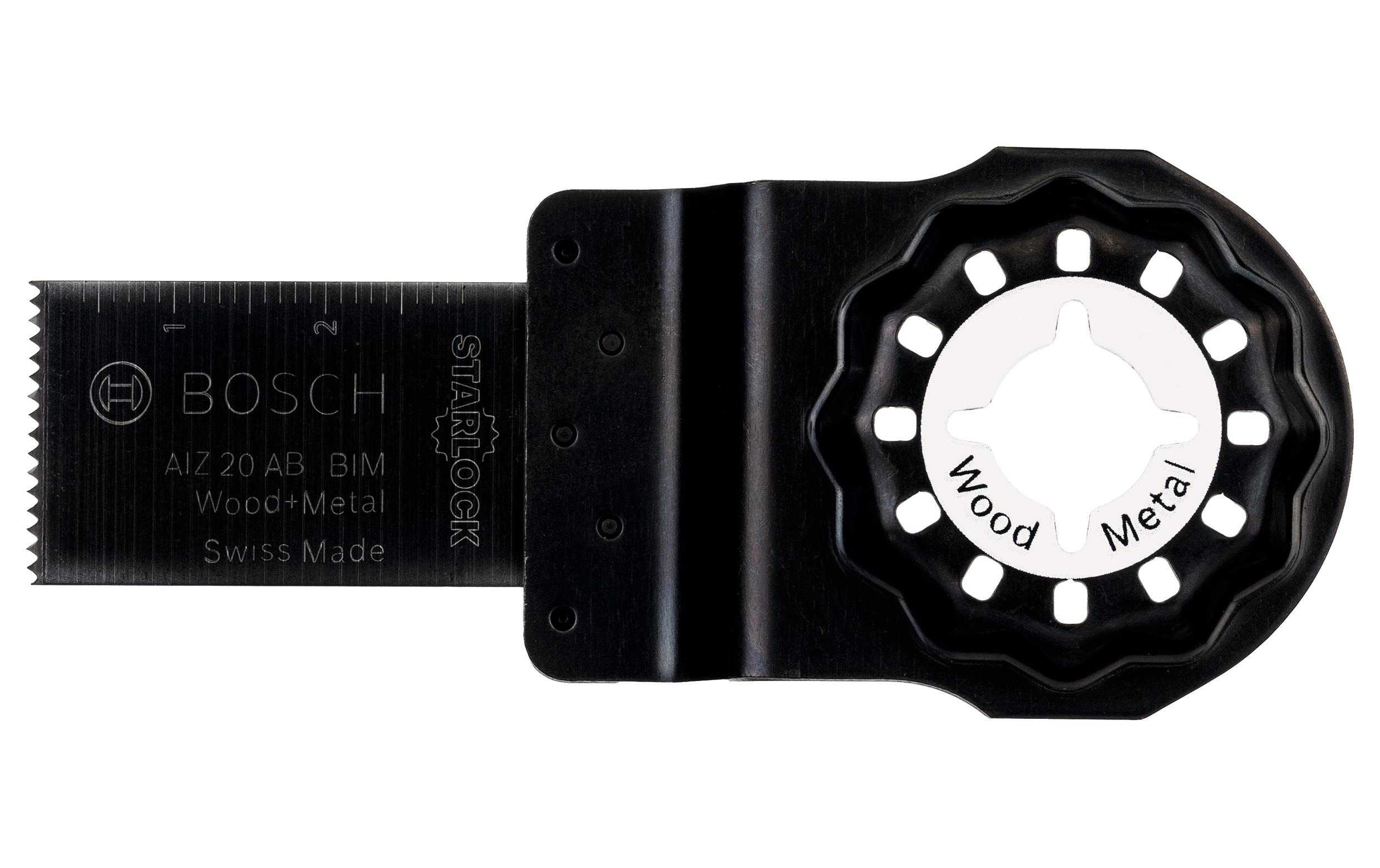 Bosch Professional BIM Tauchsägeblatt AIZ 20 AB Holz & Metall, 20 x 30 mm Bosch Professional BIM Tauchsägeblatt AIZ 20 AB Holz & Metall, 20 x 30 mm