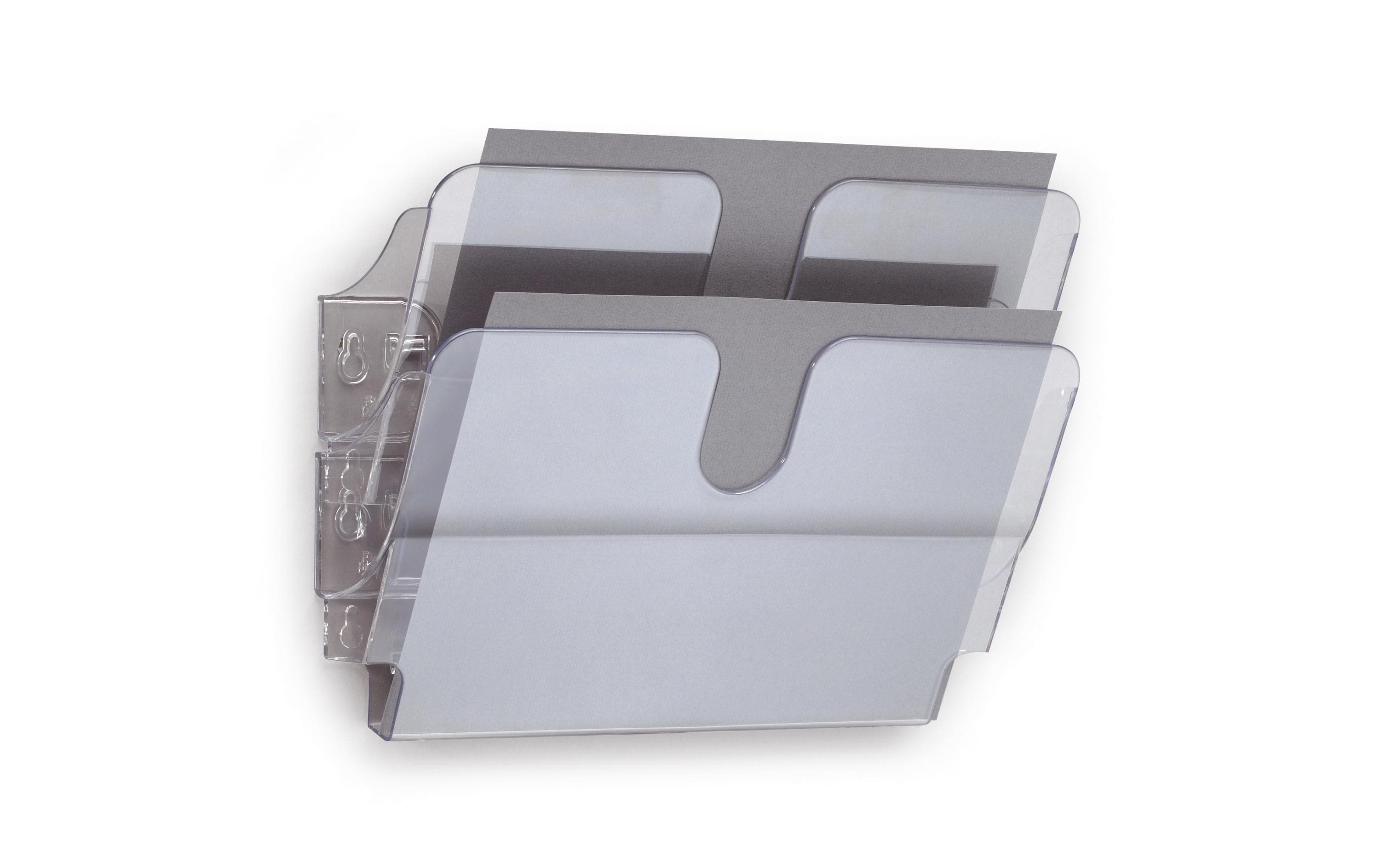 DURABLE Prospektständer Flexiplus 2 A4 quer, Transparent