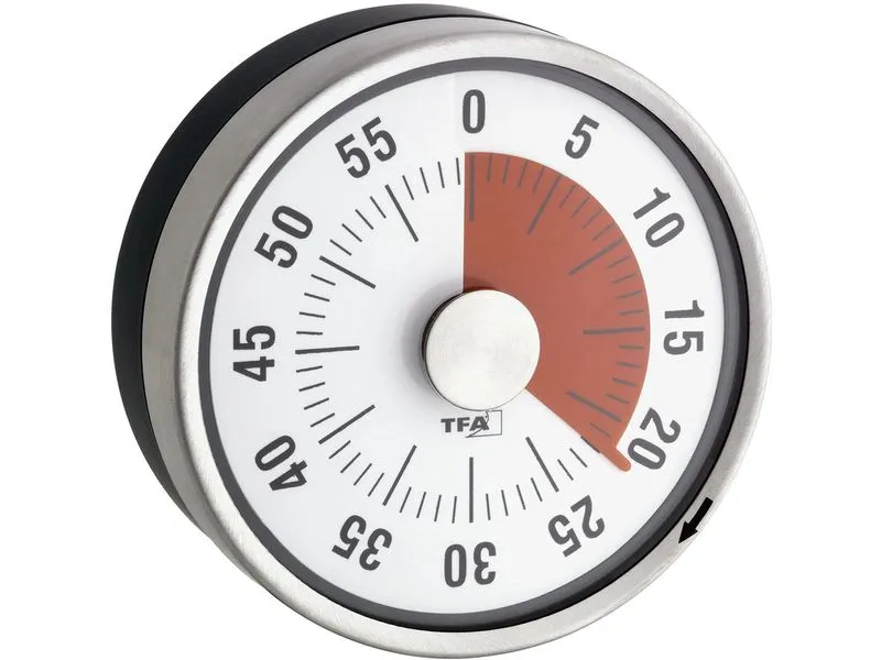 TFA Dostmann Küchentimer Puck Anthrazit