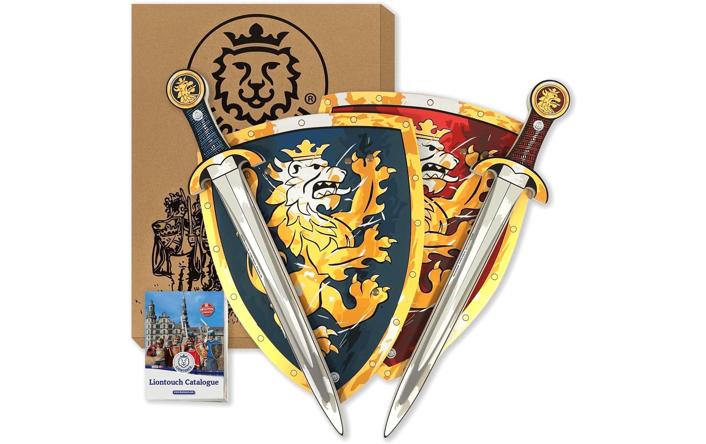 Liontouch Ritter-Set Blau/Rot