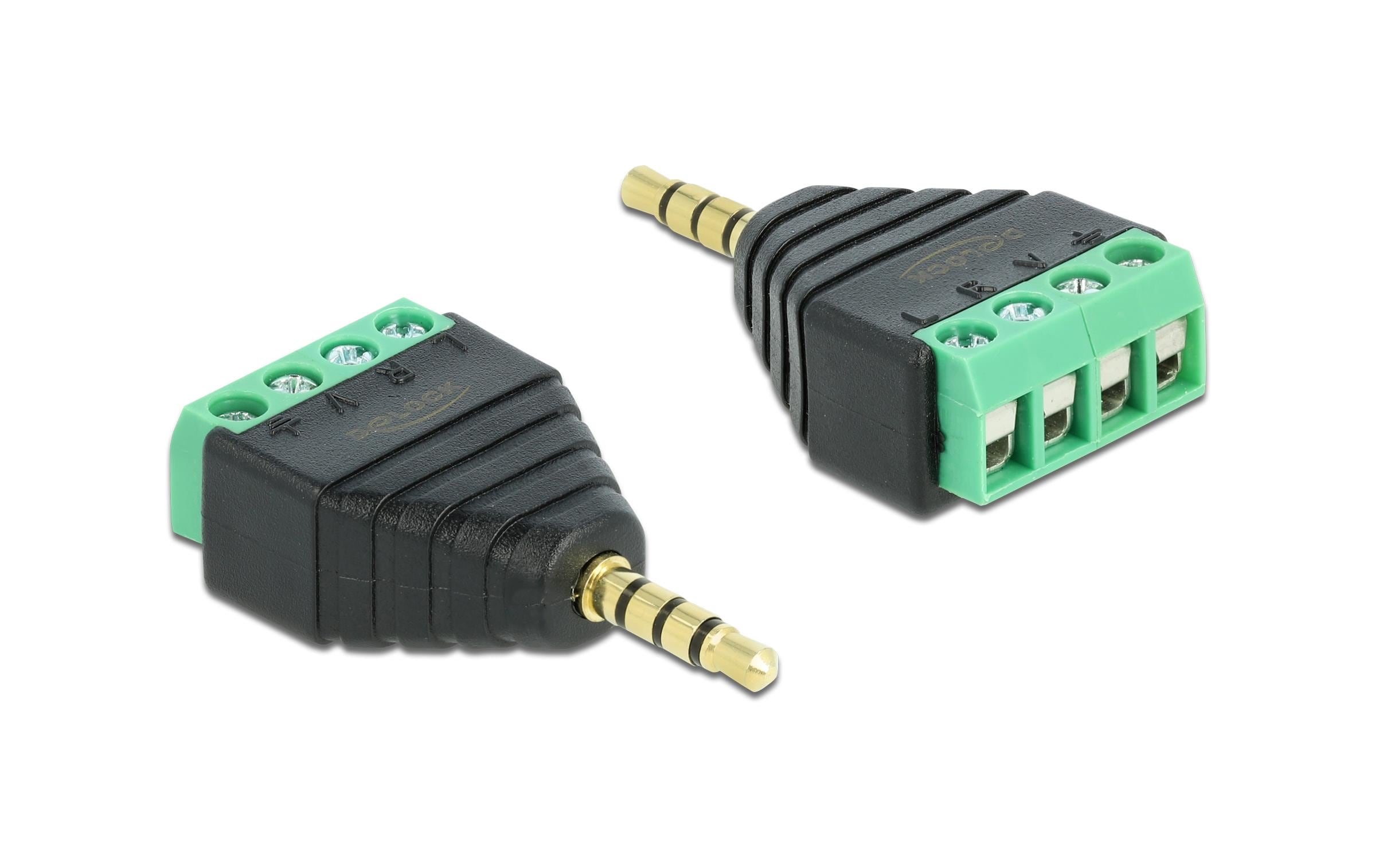 Delock Audio-Adapter 4 Pin 3.5 mm Klinke - Unkonfektioniert