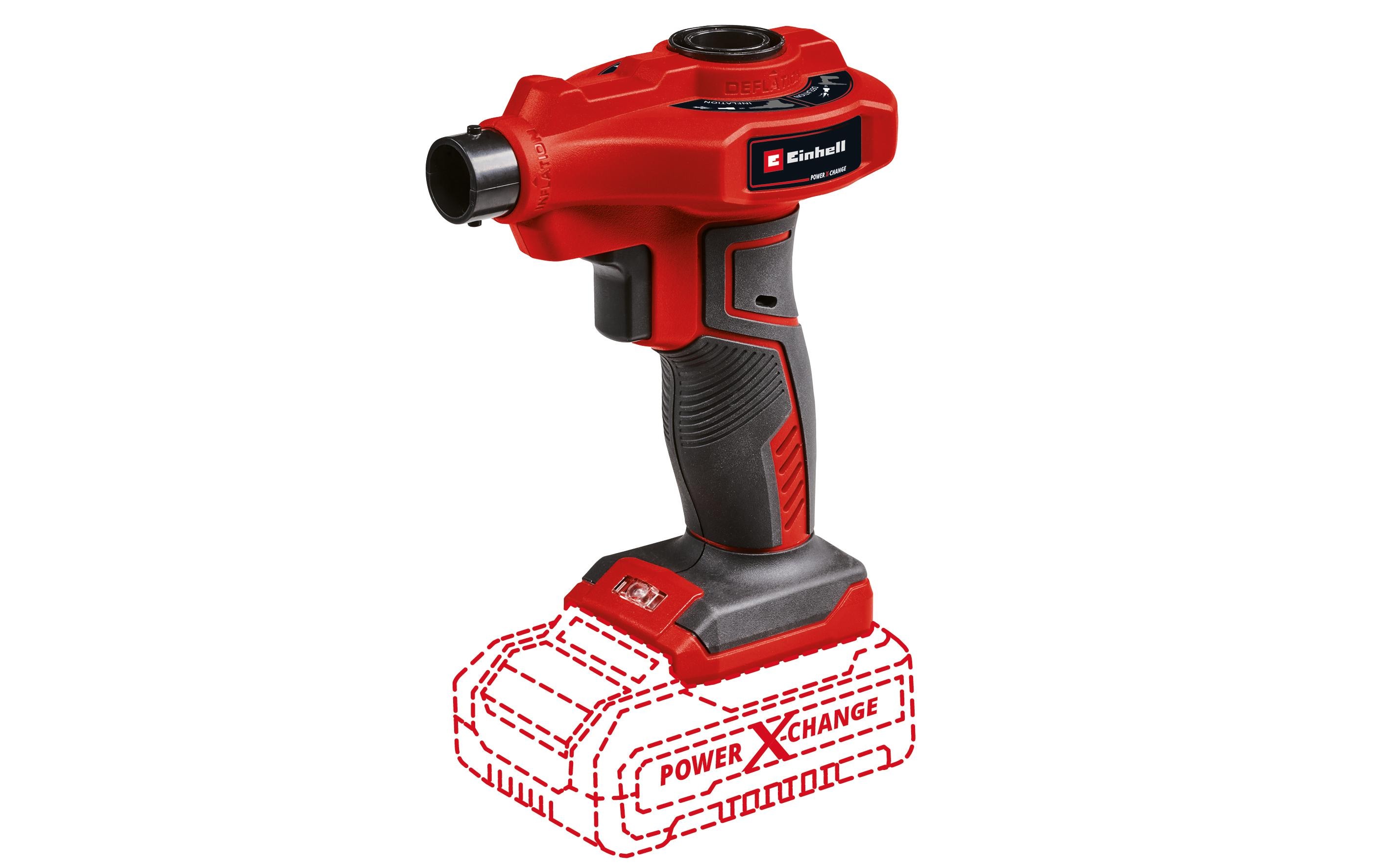 Einhell Automotive Akku-Druckluftpumpe CE-AP 18 Li Solo