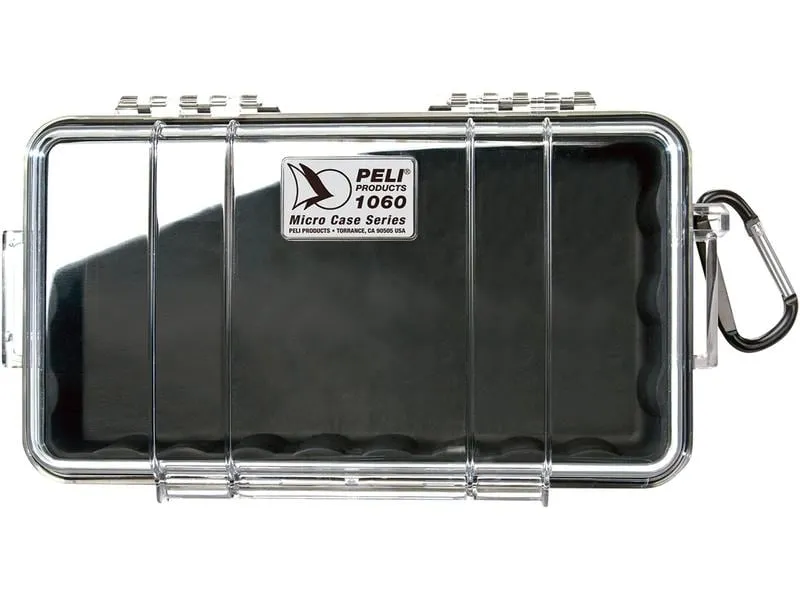 Peli Schutzkoffer Micro 1060 ohne Schaumstoffeinlage, Schwarz Peli Schutzkoffer Micro 1060 ohne Schaumstoffeinlage, Schwarz
