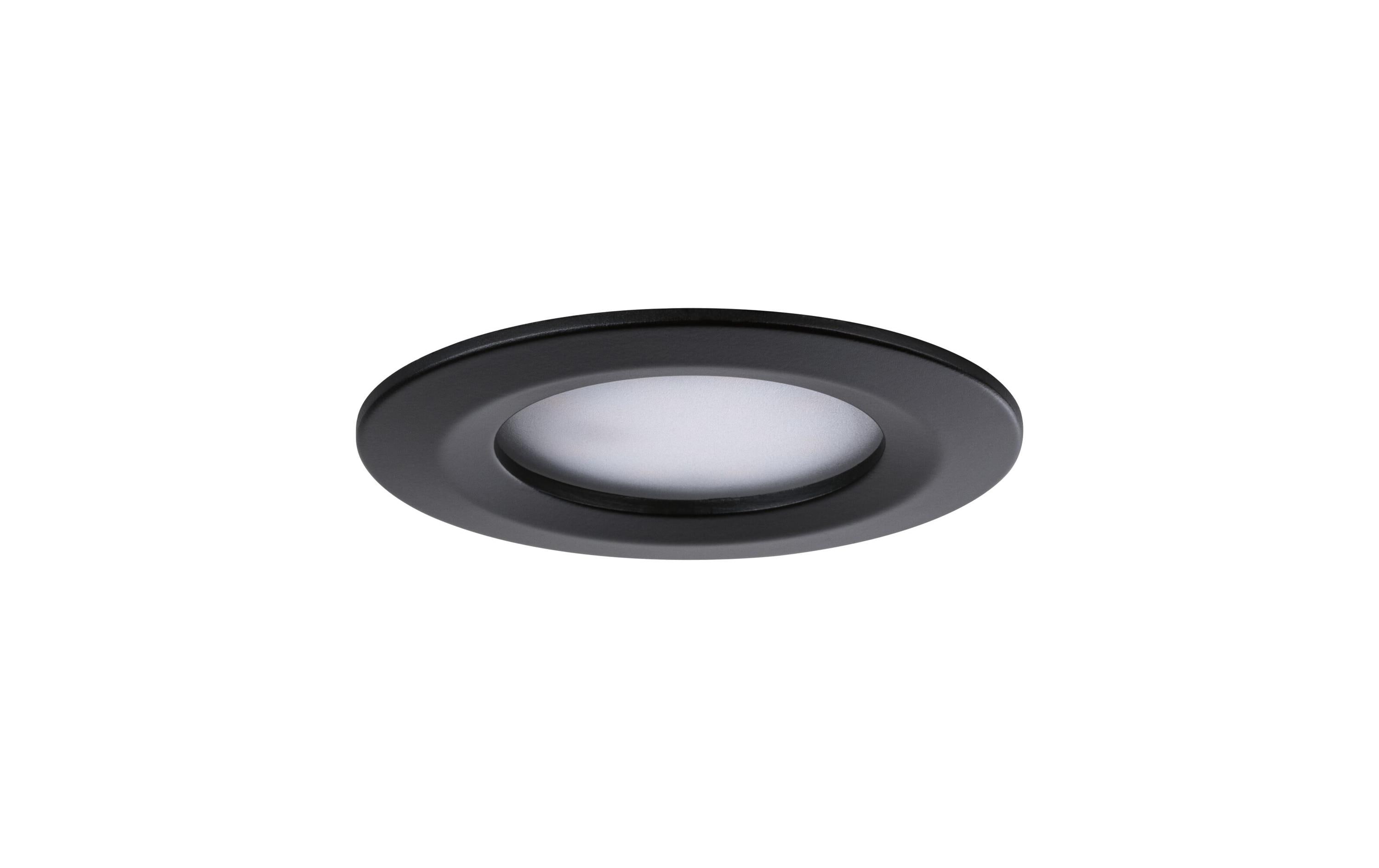 Paulmann Einbauleuchte Nova Starr Basisset, Schwarz