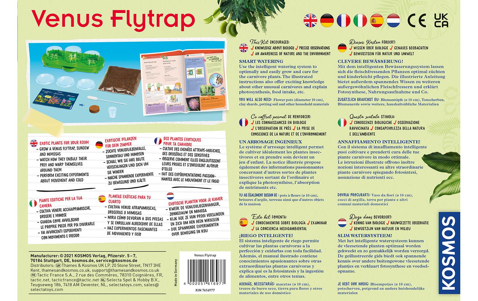 Kosmos Experimentierkasten Venus Flytrap Kosmos Experimentierkasten Venus Flytrap
