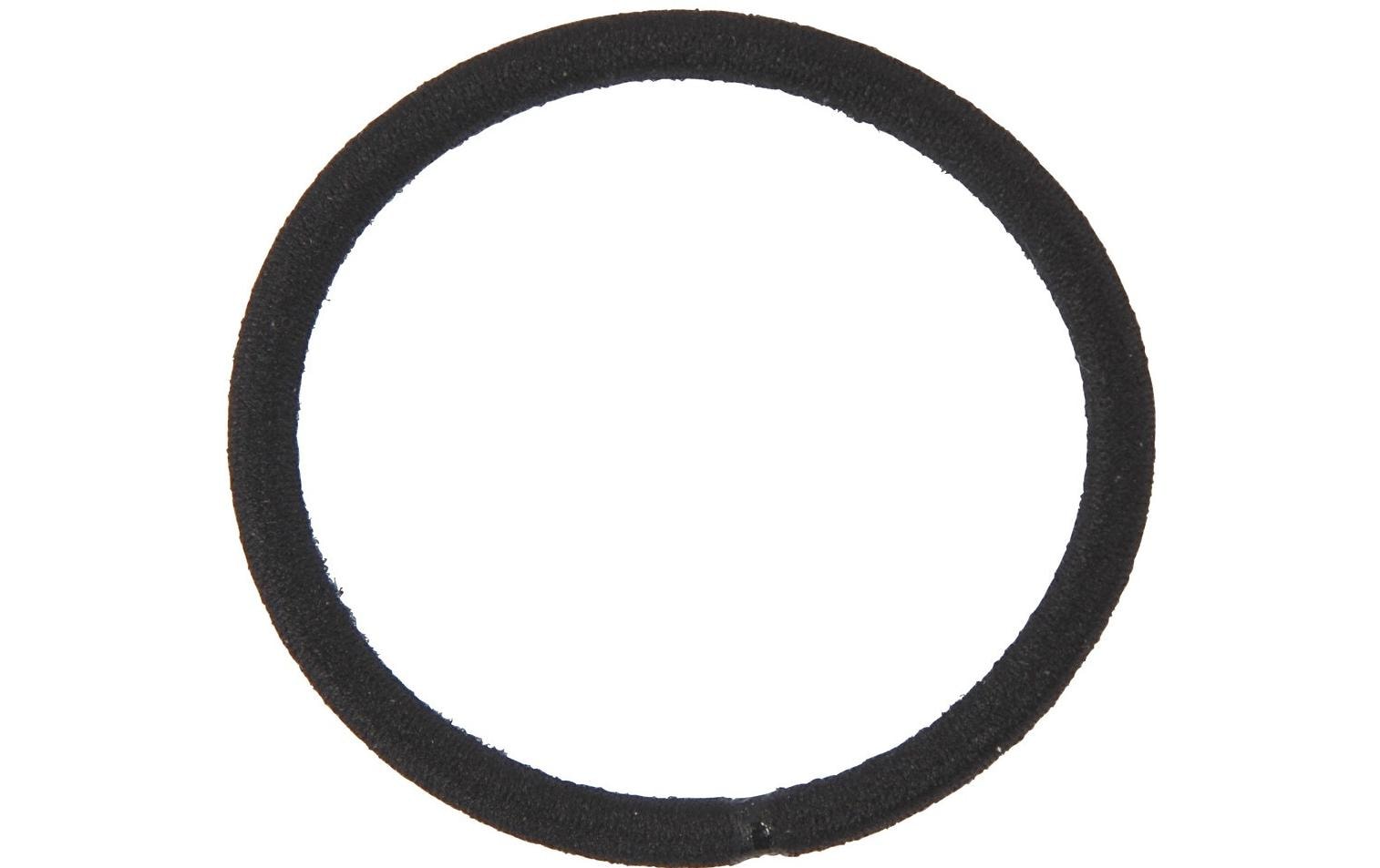 Creativ Company Haargummi 4,5 cm, 10 Stück, Schwarz