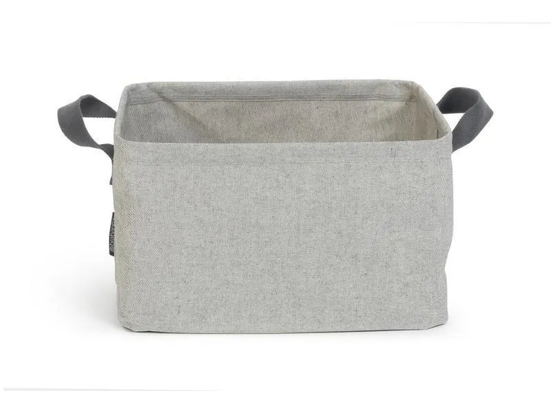 Brabantia Wäschekorb Linn faltbar Grau 35 l Brabantia Wäschekorb Linn faltbar Grau 35 l
