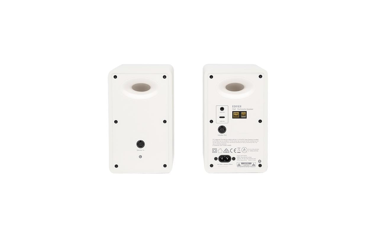 Edifier Regallautsprecher Paar M60 Weiss