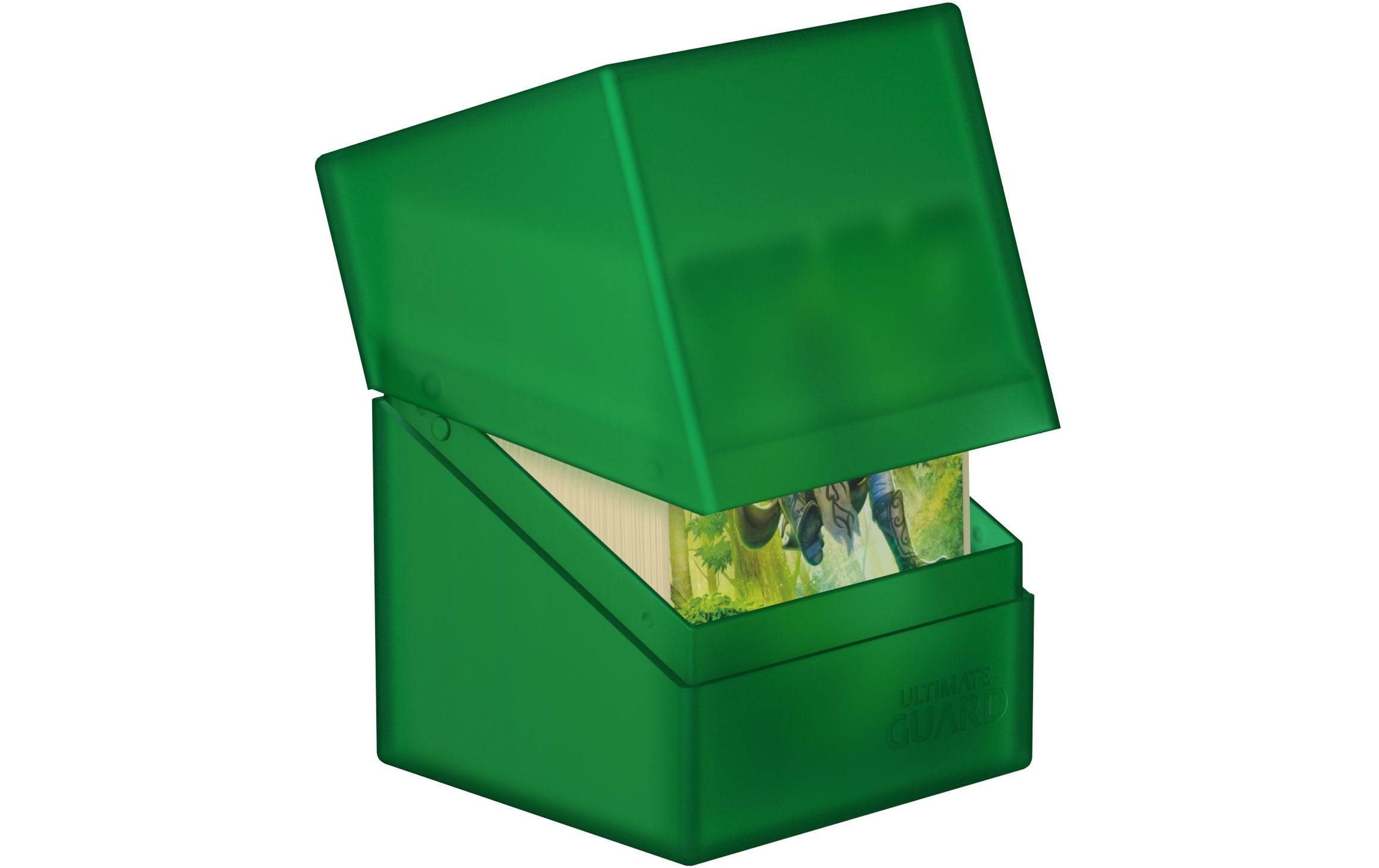 Ultimate Guard Kartenbox Boulder Deck Case Standardgrösse 100+ Emerald