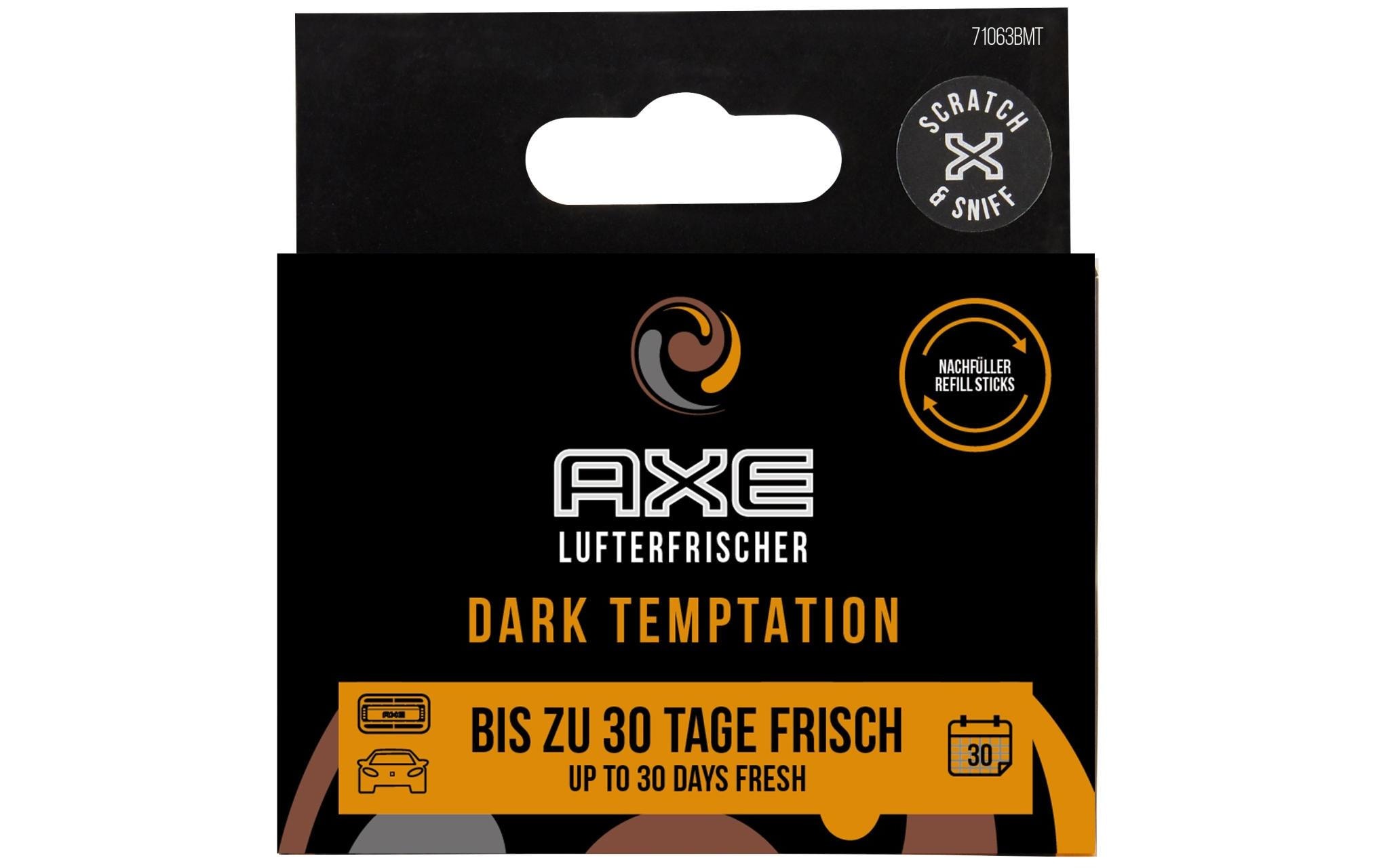 Axe Nachfüllung Stick zu Alu Refill Vent Dark Temptation 2 Stück Axe Nachfüllung Stick zu Alu Refill Vent Dark Temptation 2 Stück