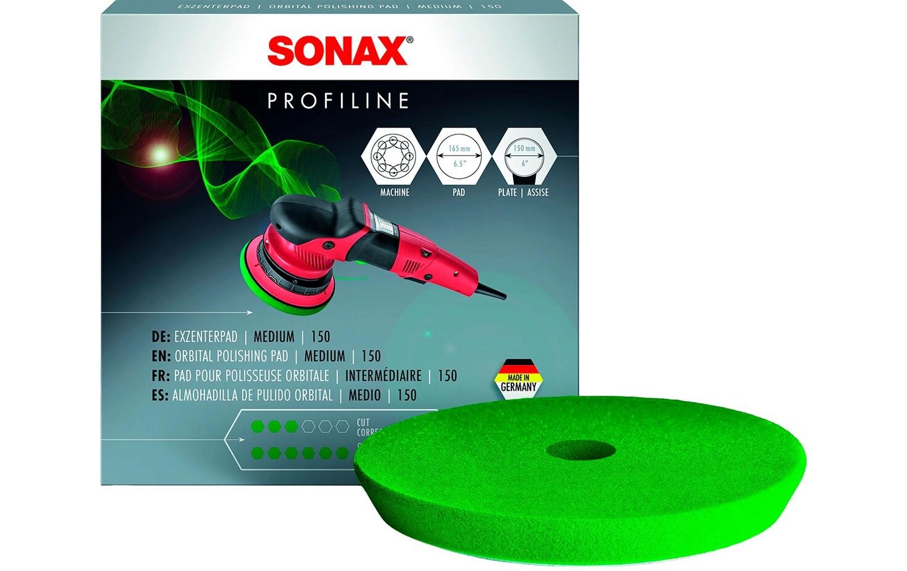Sonax PROFILINE Exzenter-Polierpad, medium, Ø 165 mm Sonax PROFILINE Exzenter-Polierpad, medium, Ø 165 mm