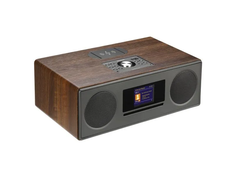 Noxon DAB+ Radio Pilatus – Walnuss