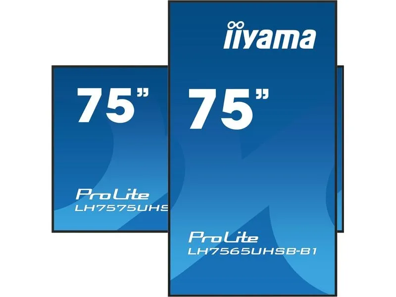 iiyama Public Display ProLite LH7565UHSB-B1 74.5