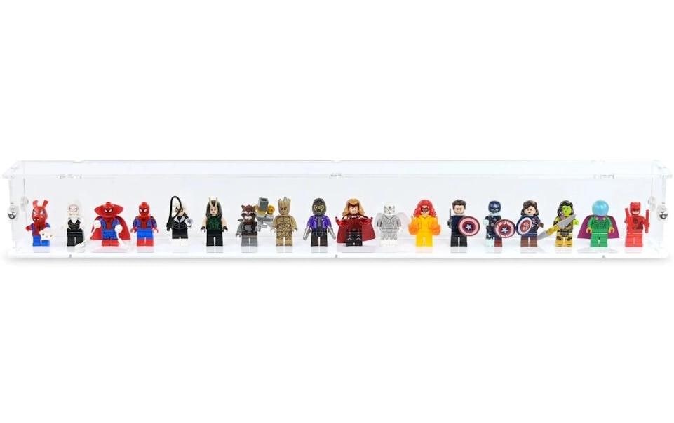 iDisplayit Acryl-Display für 18 LEGO-Minifiguren