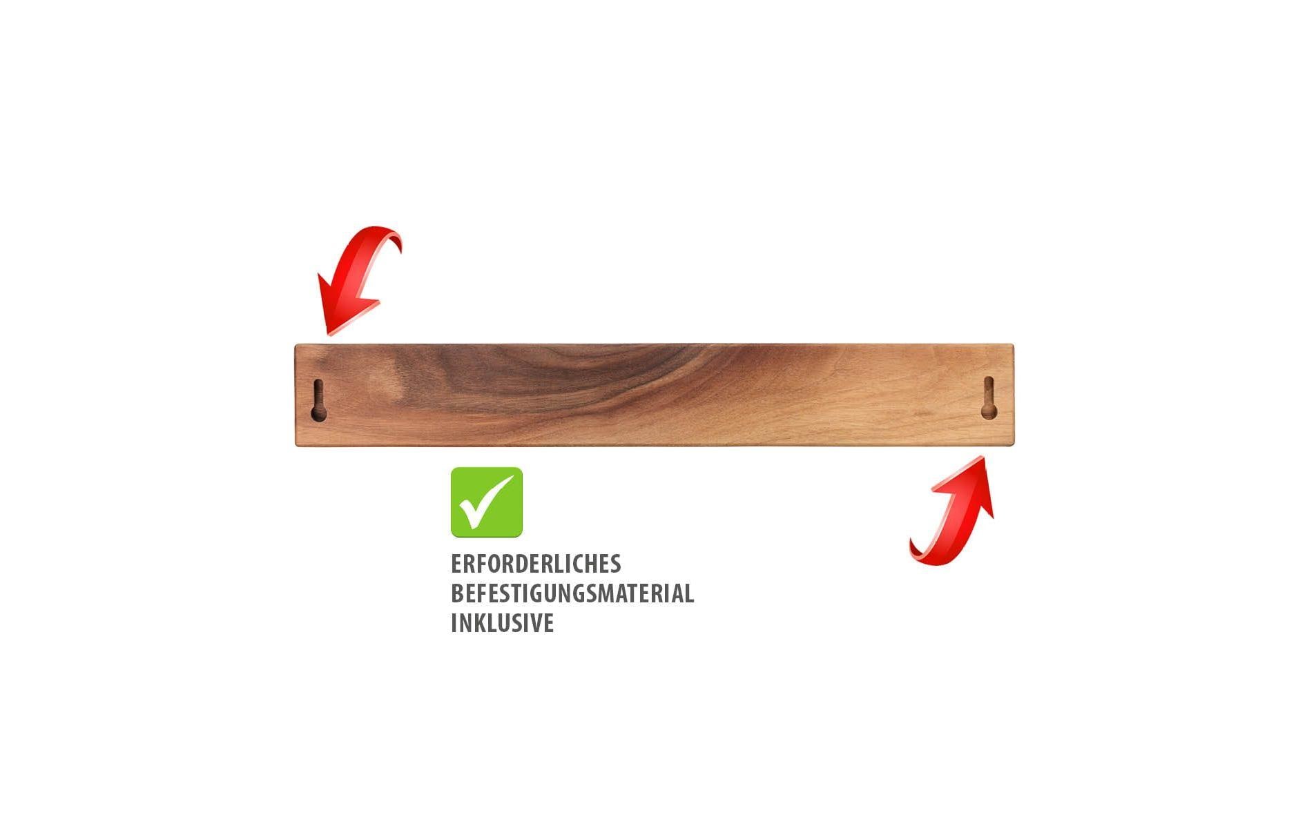 GEFU Magnetschiene Enno 42 cm, Braun