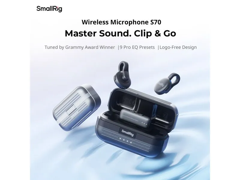 Smallrig Mikrofon S70 Ultra dünn unsichtbar drahtlos