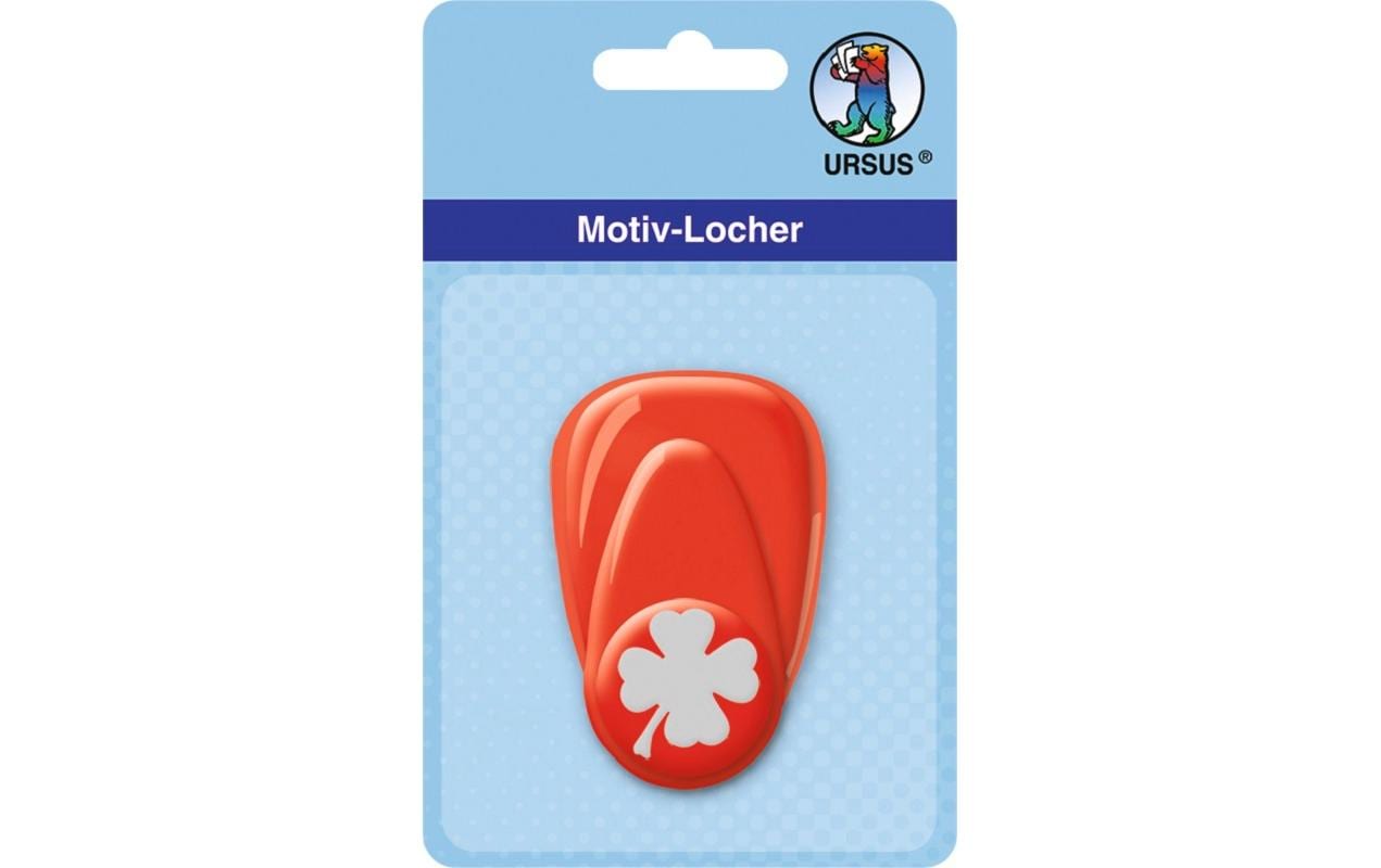 URSUS Motivstanzer Kleeblatt klein, 1.6 cm URSUS Motivstanzer Kleeblatt klein, 1.6 cm