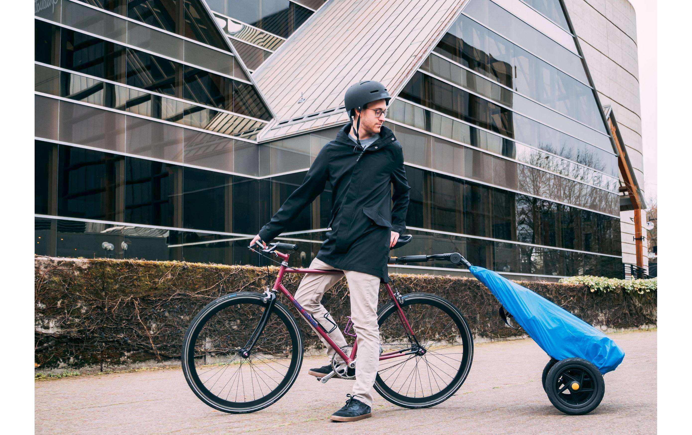 Burley Regenverdeck Travoy Blau