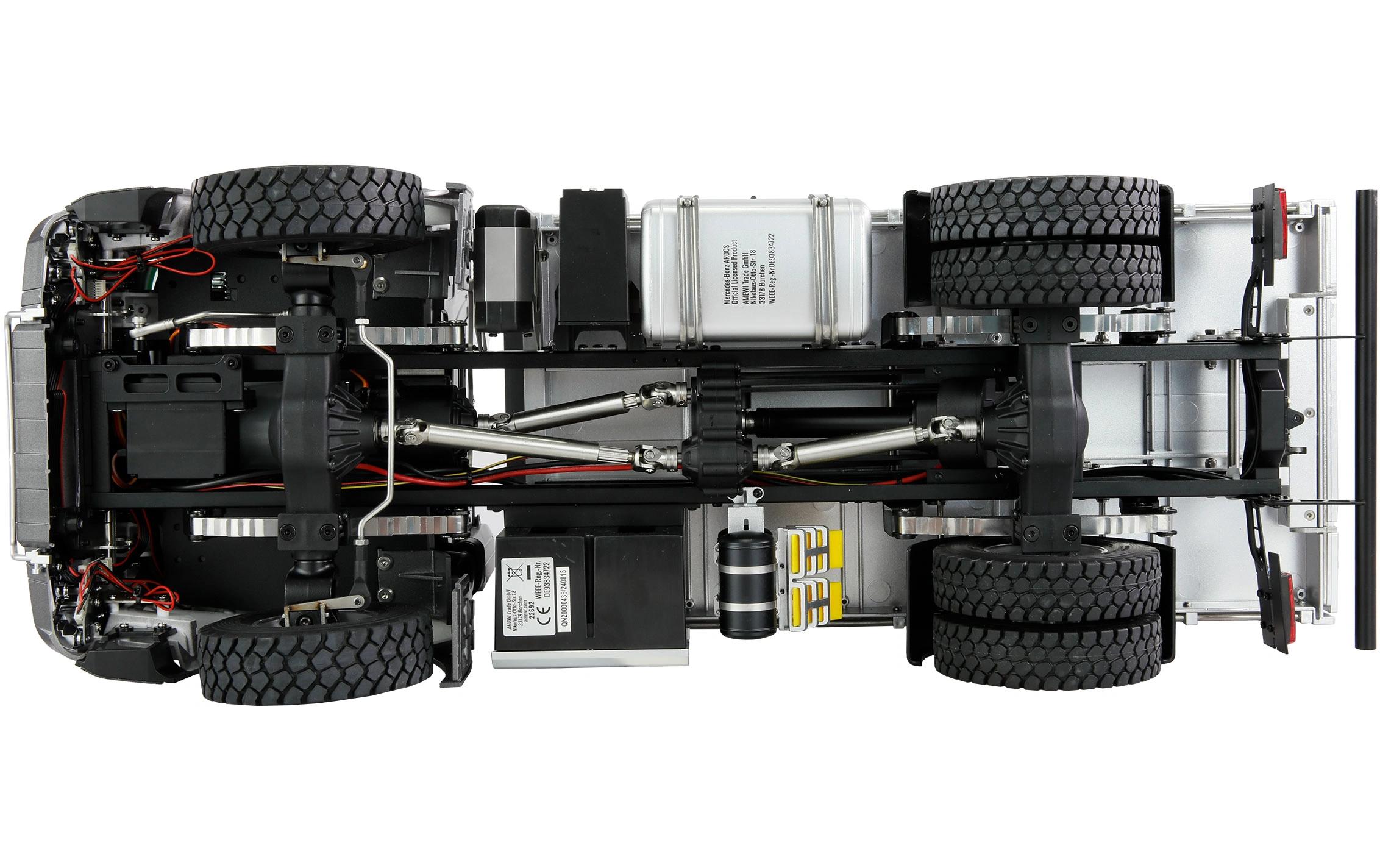 Amewi Lastwagen Mercedes-Benz Arocs 1:14 RTR Anthrazit