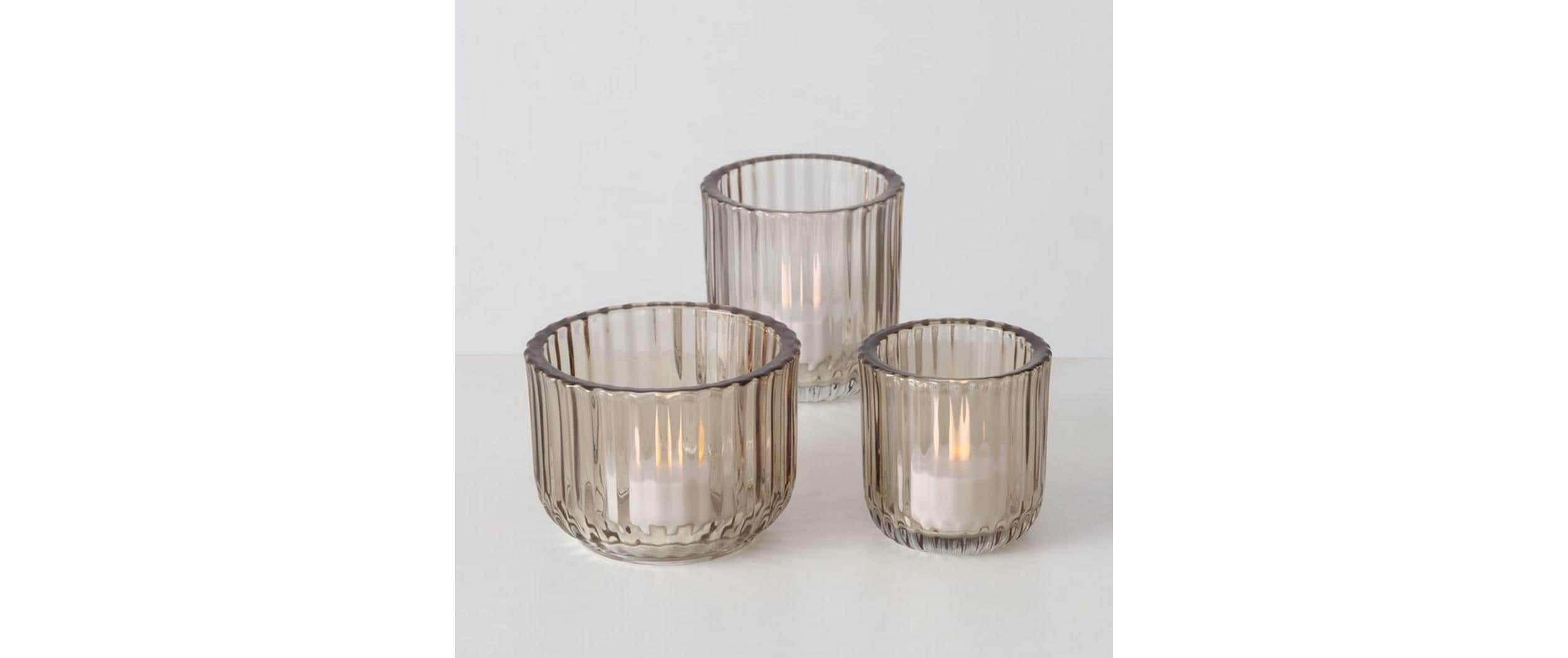 Boltze Windlicht Sikel 3 Stück