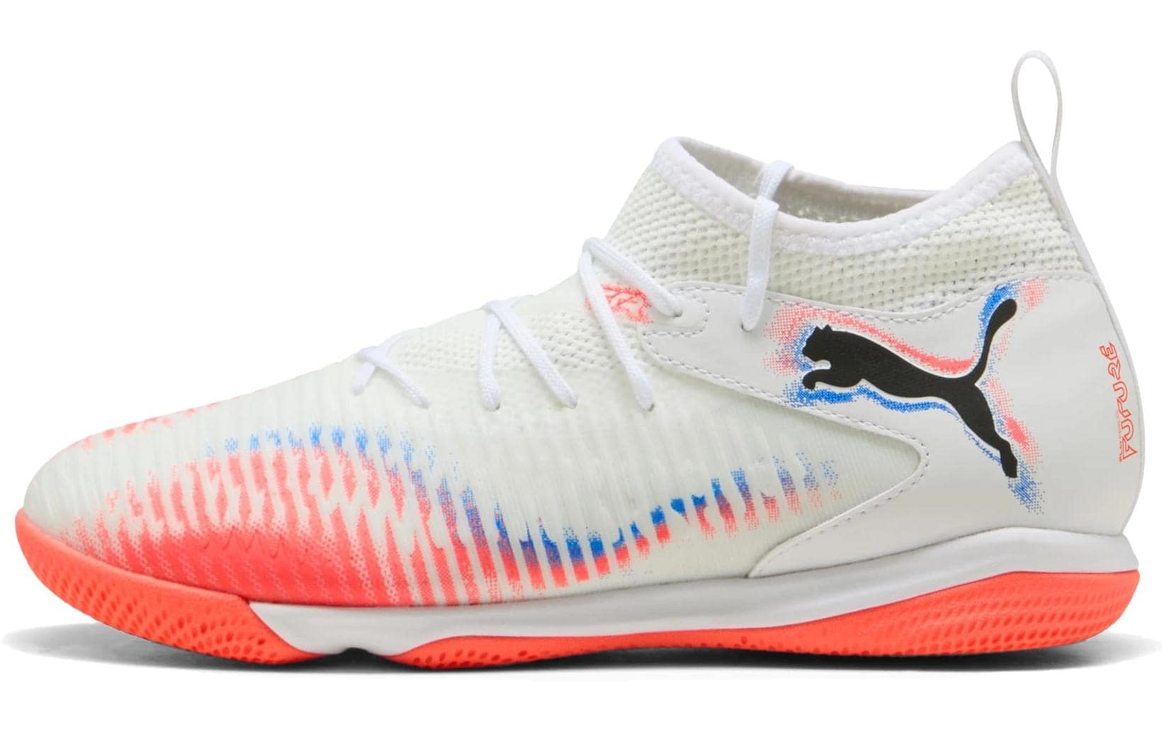 PUMA Fussballschuh Future 8 Match It + Mid Jr White, 34