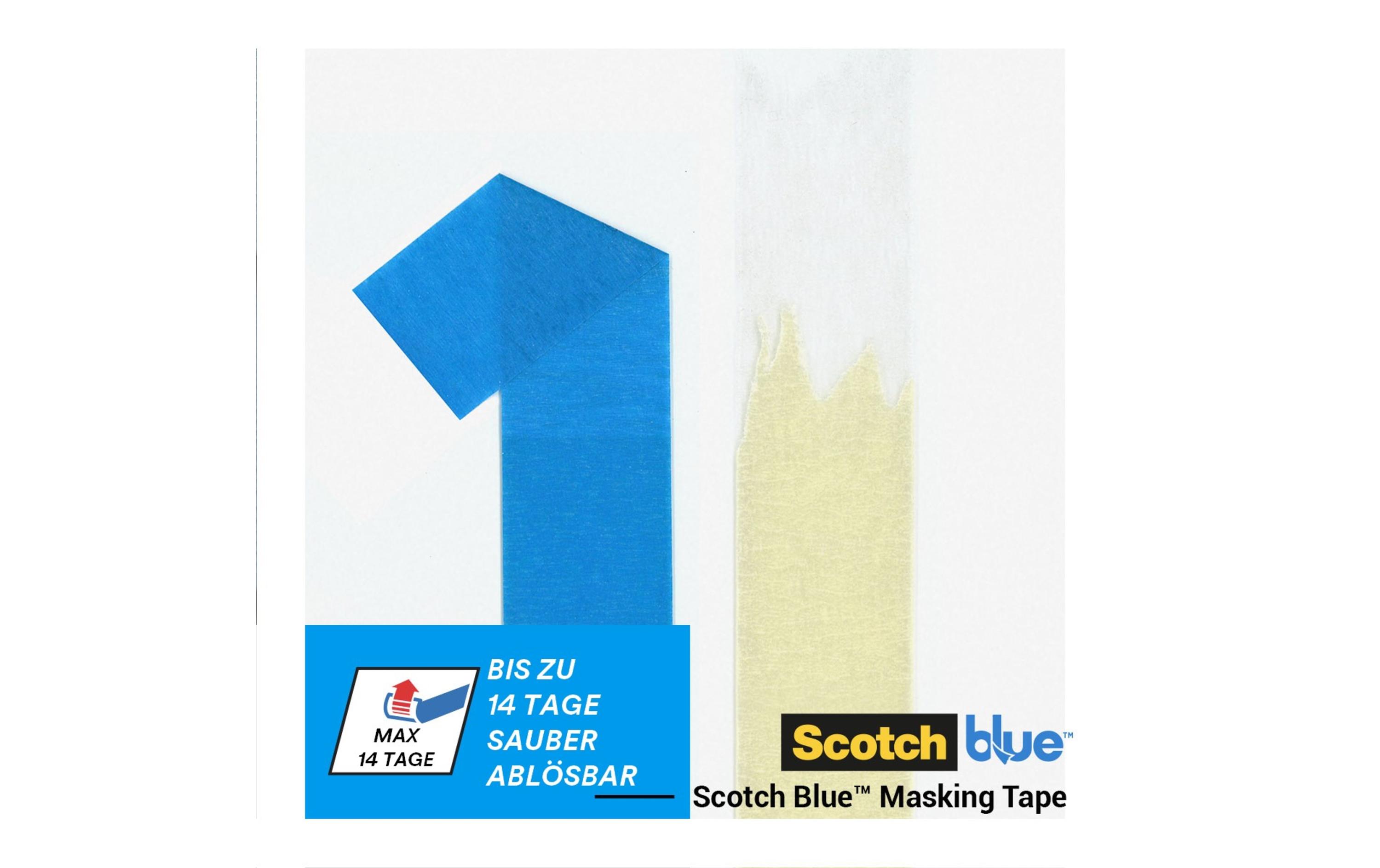 3M Malerabdeckband ScotchBlue Premium 24 mm x 41 m, Blau