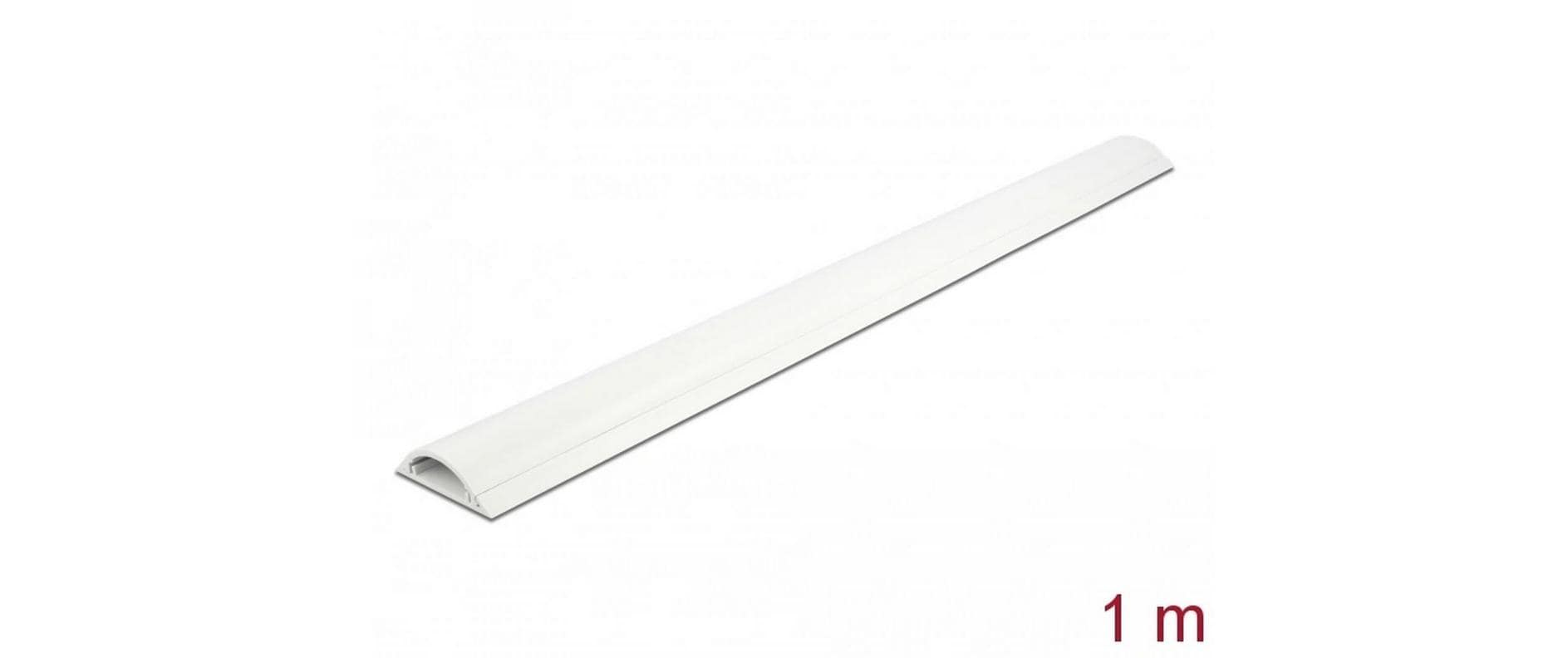 Delock Kabelkanal 1 m x 50 mm Weiss