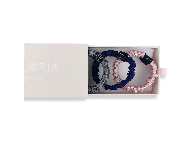 Ailoria DOUX Set 3 Scrunchies S aus Seide Ailoria DOUX Set 3 Scrunchies S aus Seide
