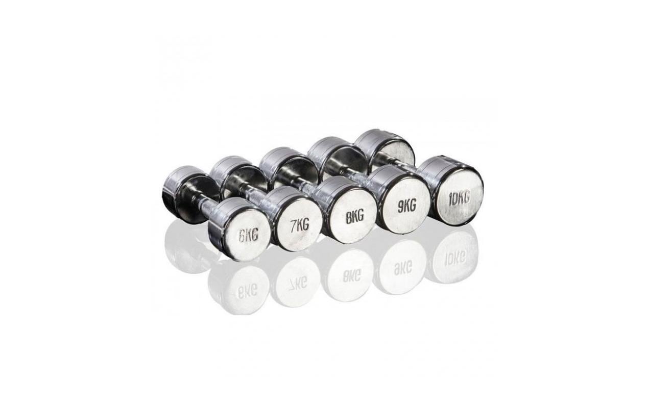 Gymstick Pro Chrome Dumbbell Single 8 kg