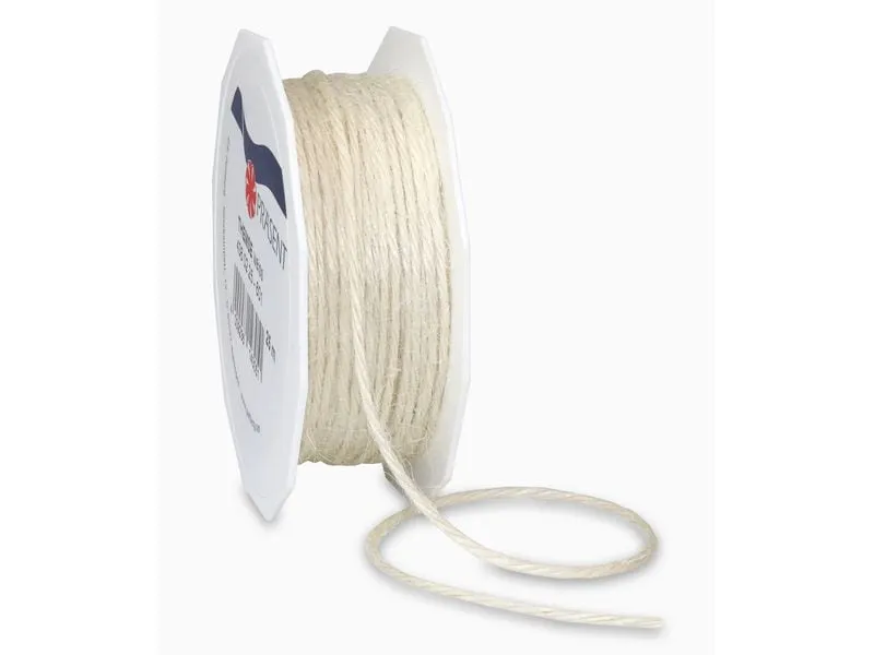 Pattberg Juteband 2 mm x 25 m, Weiss Pattberg Juteband 2 mm x 25 m, Weiss
