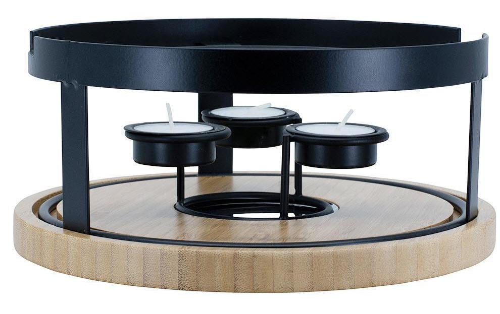 Kadastar Fondue-Rechaud One4All Multifunktional, Silber