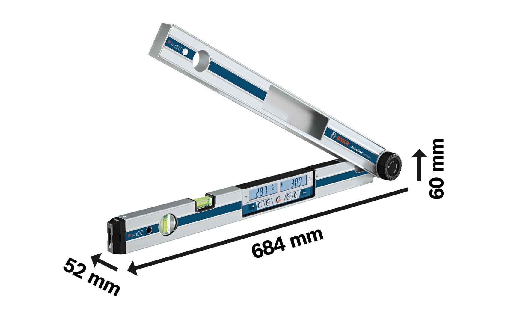 Bosch Professional Winkelmesser GAM 270 MFL Professional