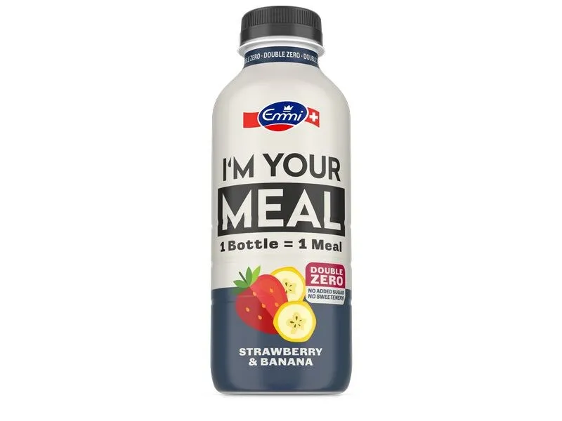 Emmi Trinkmahlzeit Double Zero Erdbeere Banane 500 ml Emmi Trinkmahlzeit Double Zero Erdbeere Banane 500 ml