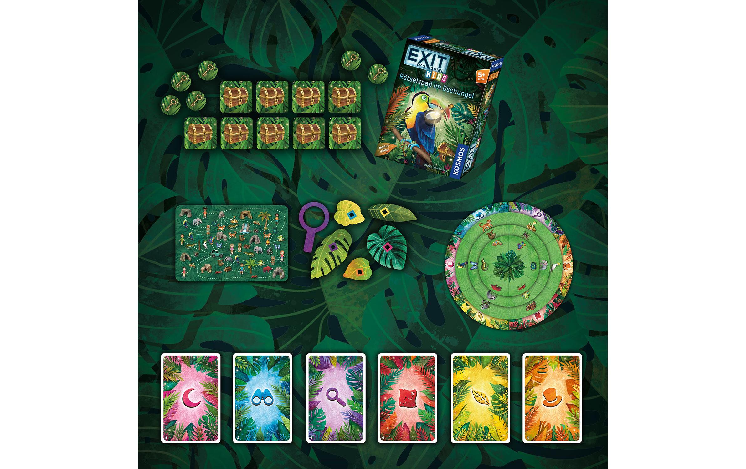 Kosmos EXIT Kids Rätselspass im Dschungel