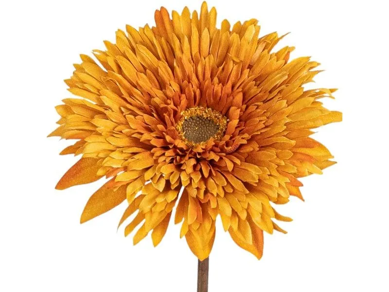Botanic-Haus Kunstblume Gerbera, Orange-Gelb, 63 cm Botanic-Haus Kunstblume Gerbera, Orange-Gelb, 63 cm