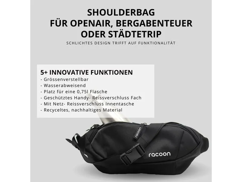 Racoon Bauchtasche Classic
