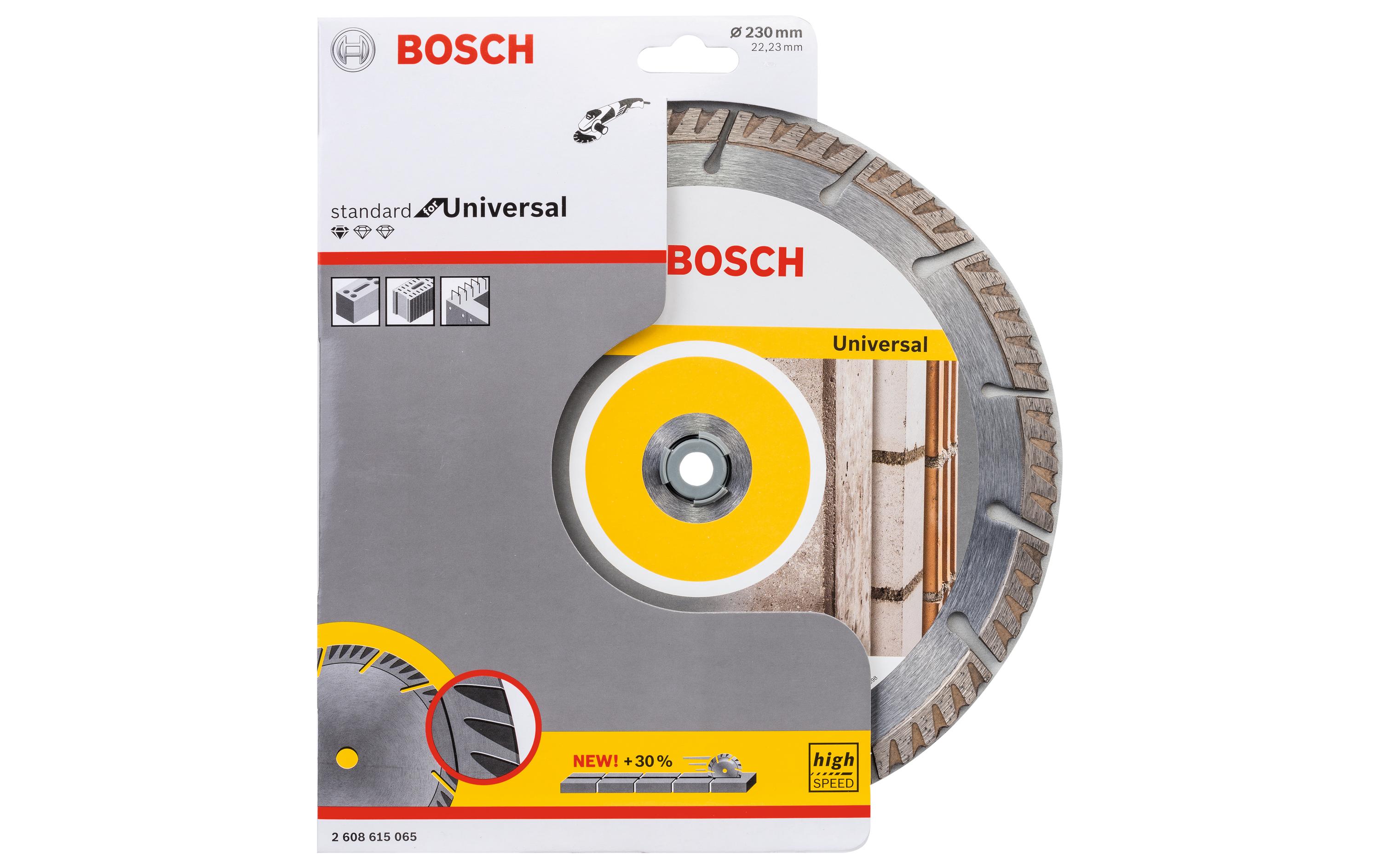 Bosch Professional Diamanttrennscheibe Standard for Universal, 230 mm