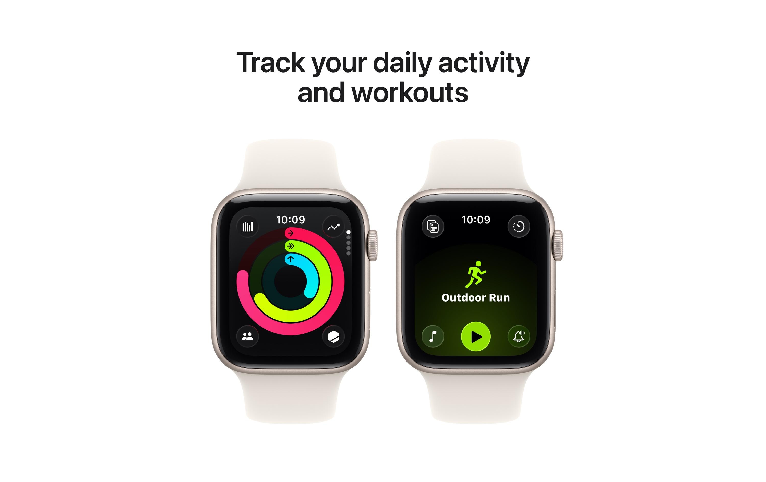 Apple Watch SE 3 44 mm LTE Sport Band Starlight M/L