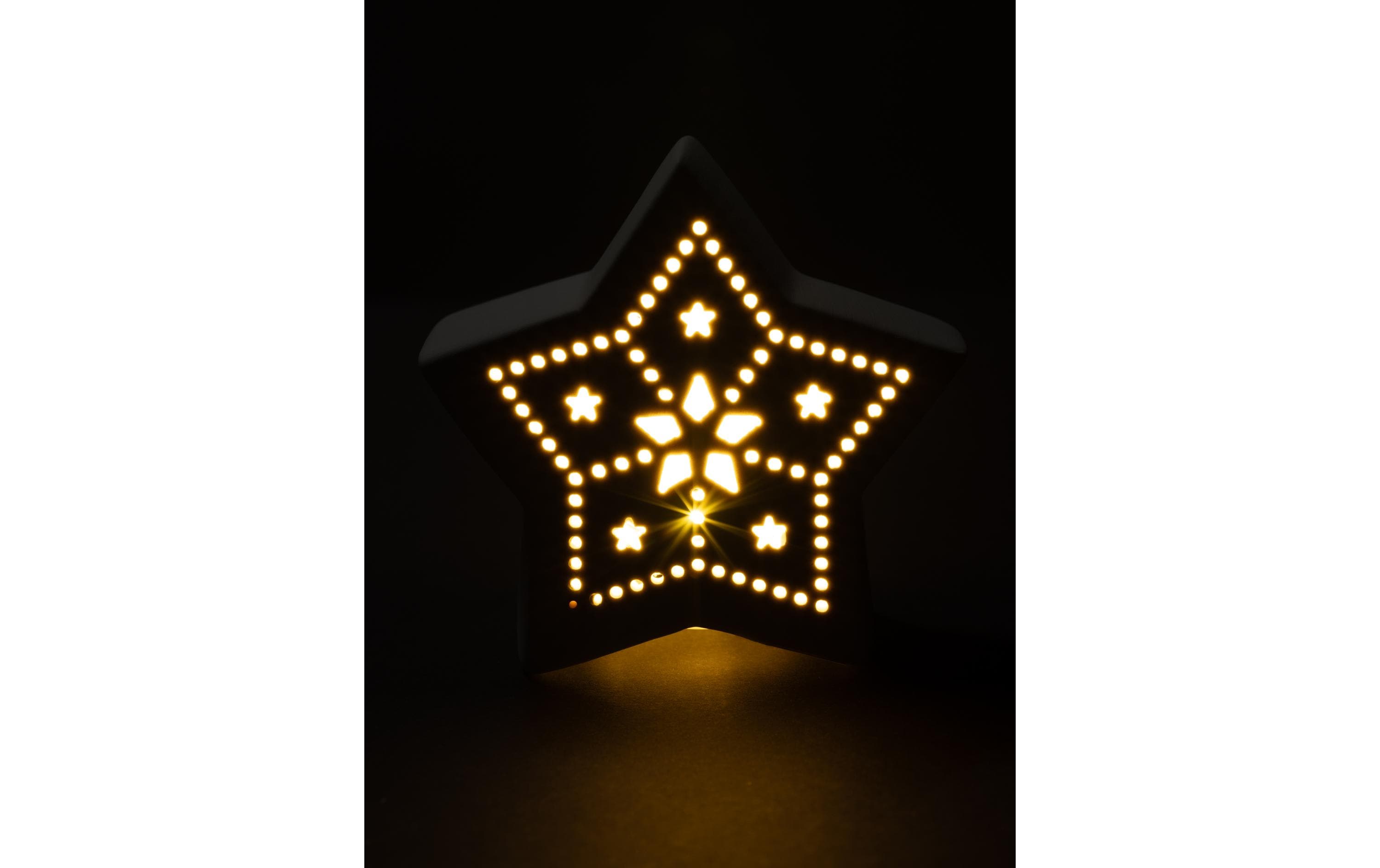 COCON LED-Stern, Keramik