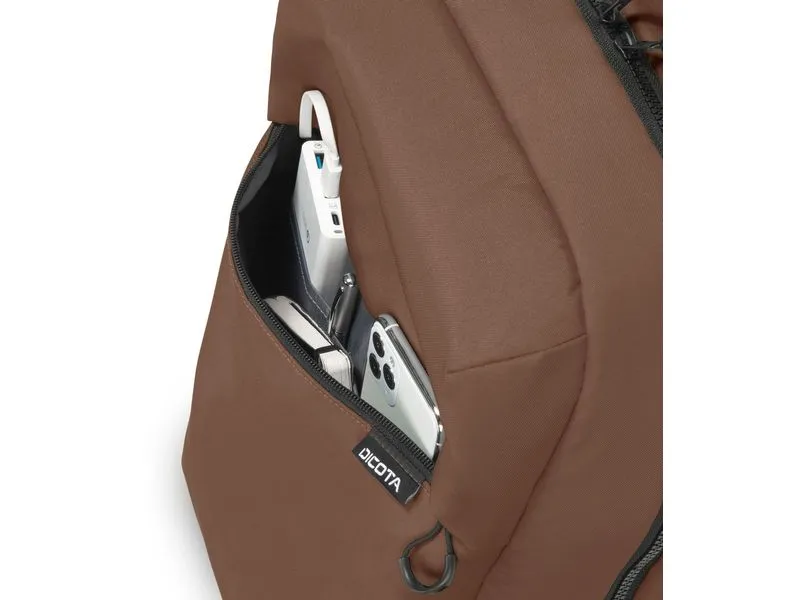 DICOTA Notebook-Rucksack Commuter 13-16 Braun