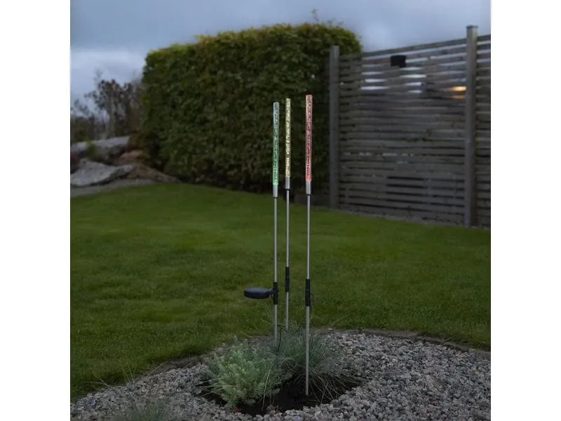 Star Trading Gartenlicht Solardekoration Bubbly, Mehrfarbig, 3er Set Star Trading Gartenlicht Solardekoration Bubbly, Mehrfarbig, 3er Set