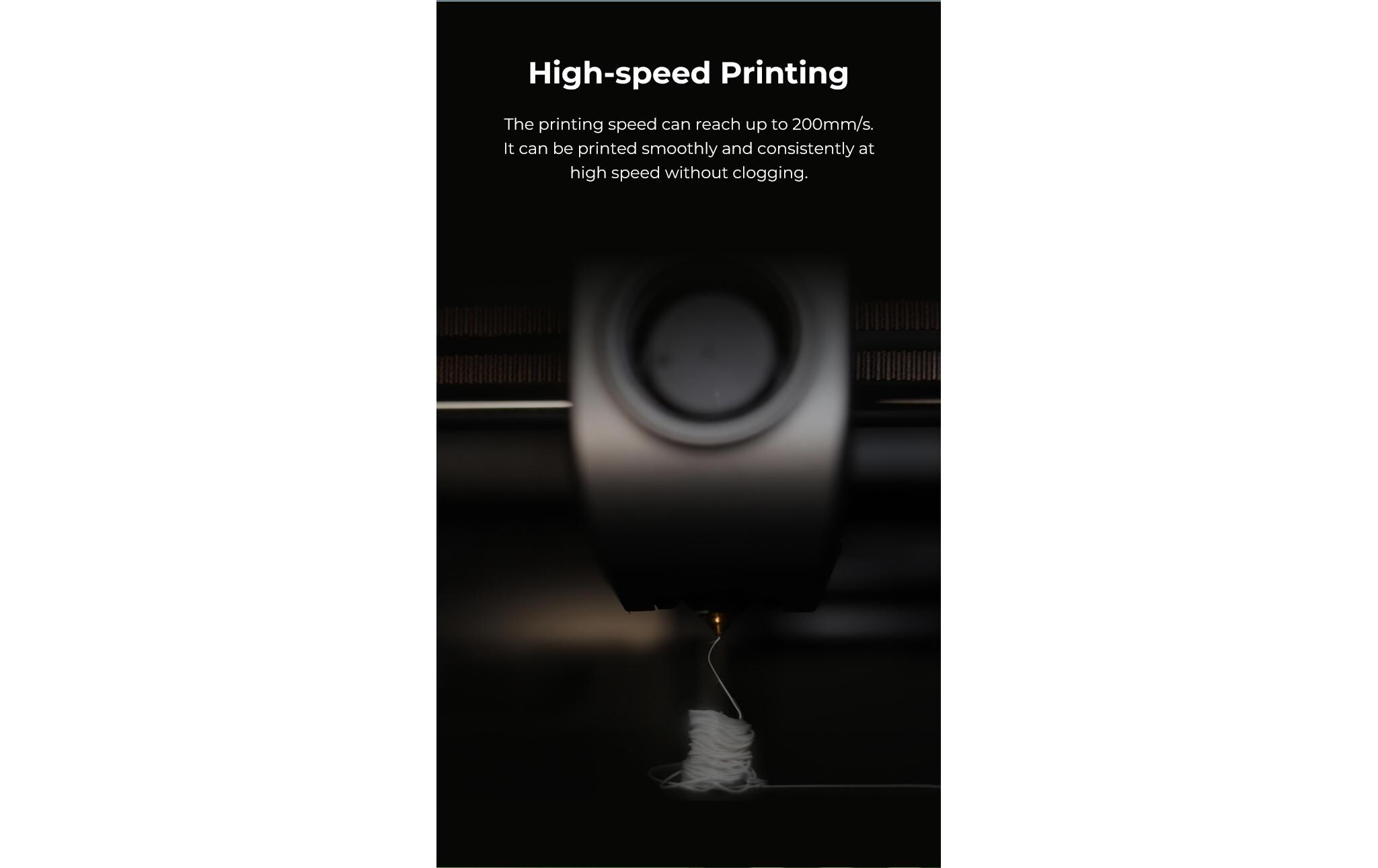 Creality Filament HP ASA, Schwarz 1.75 mm 1 kg