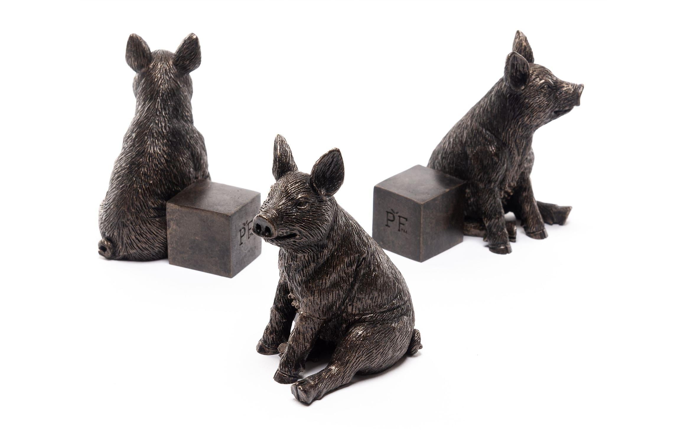 Jardinopia Pflanzentopffüsse Potty Feet Schwein, 3er Set Jardinopia Pflanzentopffüsse Potty Feet Schwein, 3er Set