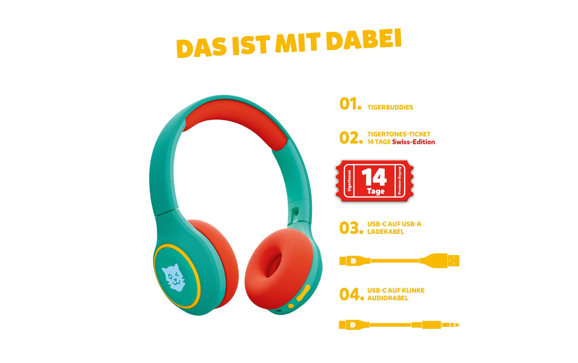 Tigermedia Tigerbuddies Kopfhörer grün