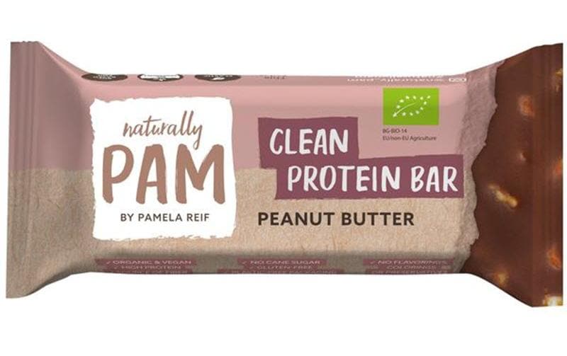 Naturally Pam Riegel Bio Clean Protein Erdnussbutter 12 x 42 g