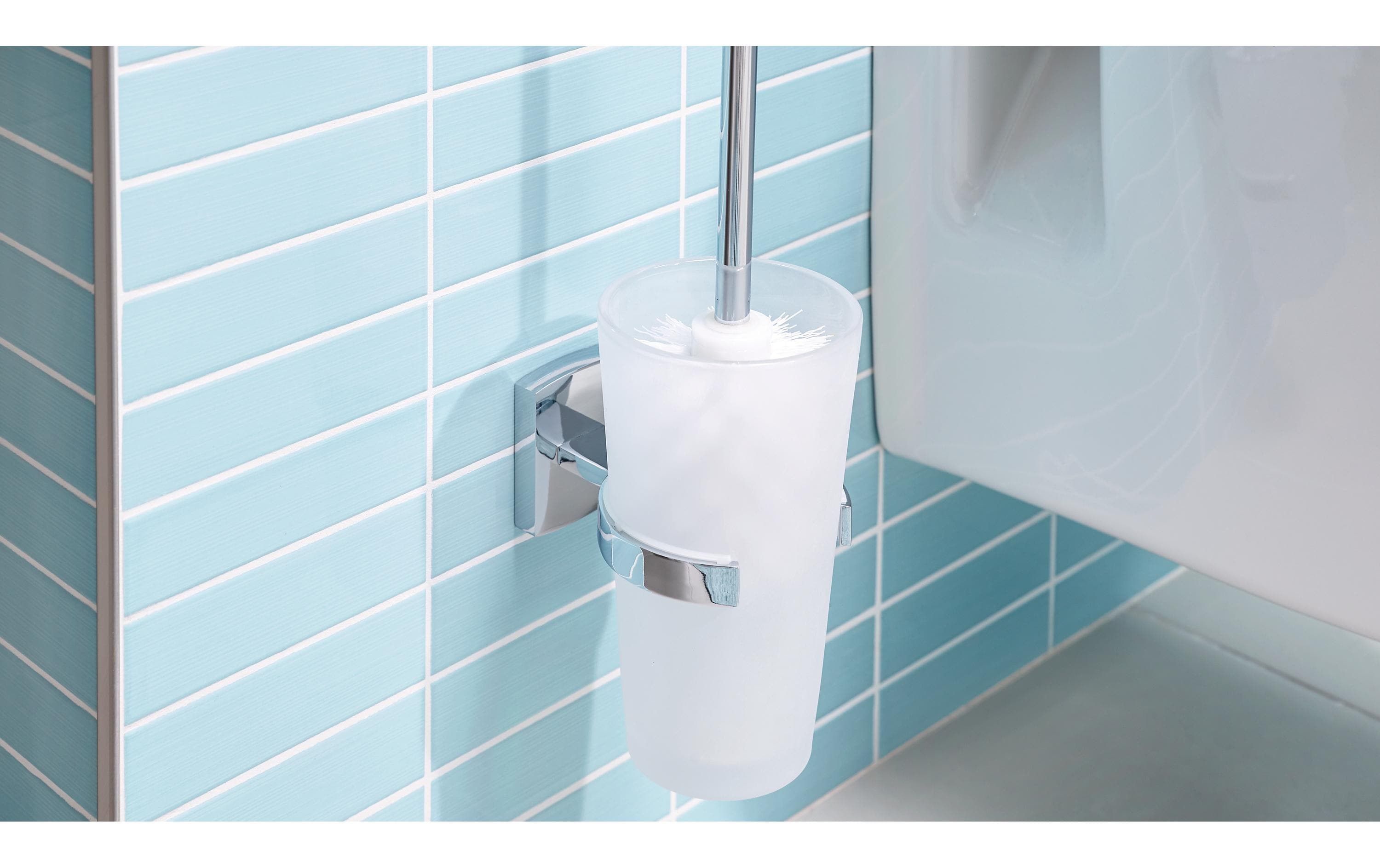 tesa Toilettenbürste Klaam Silber