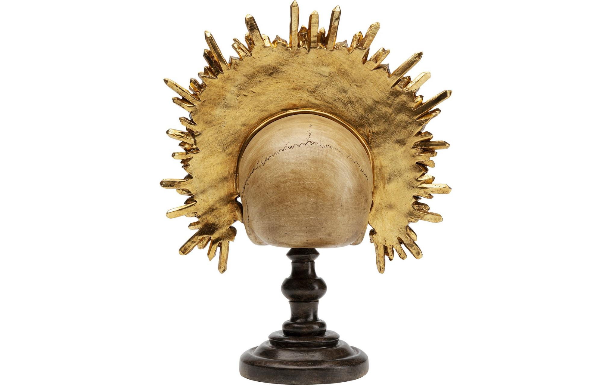 Kare Dekofigur King Skull Gold